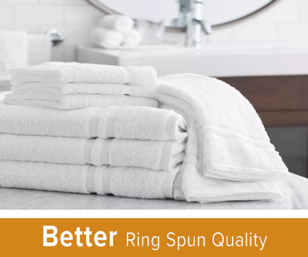 Ring Spun Quality 100% Soft Cotton Towels